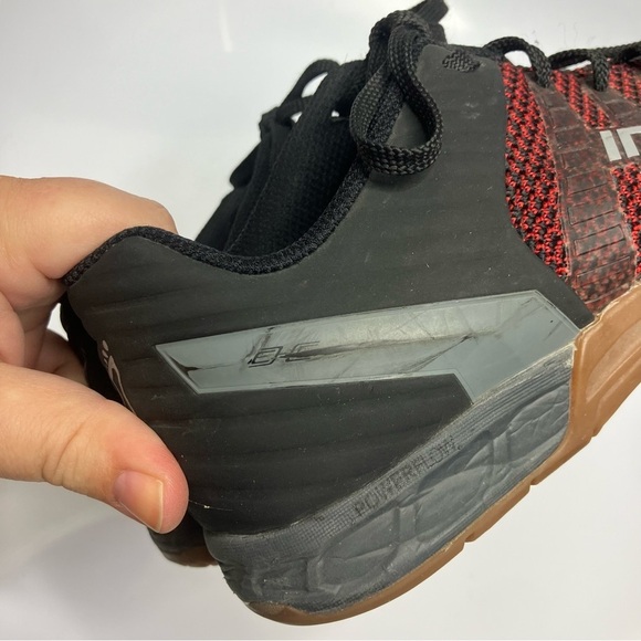 INOV8 F-LITE 250 Knit sneakers black red size 8.5 - Picture 8 of 9